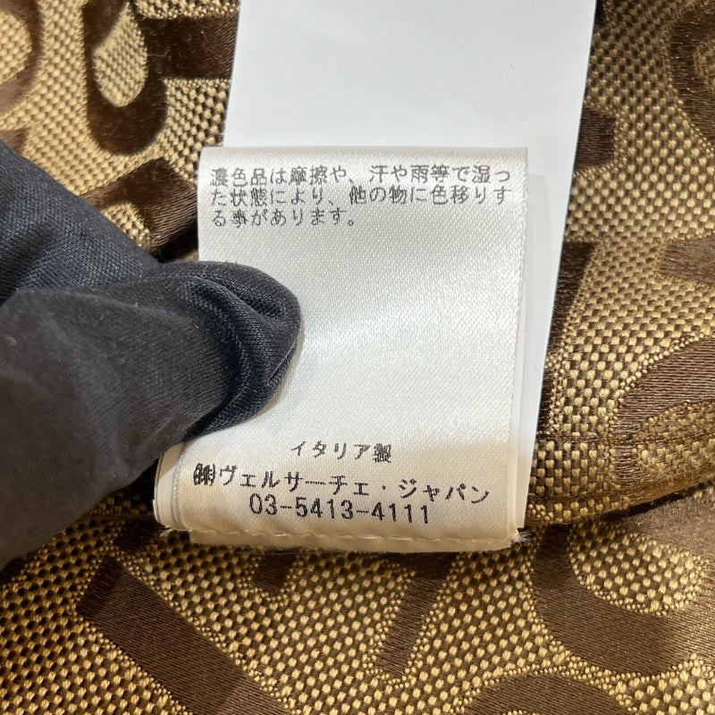 ヴェルサーチ VERSACE ロゴ総柄オールオーバーシャツ 1008738 ポリエステル メンズ 半袖シャツ