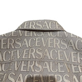 ヴェルサーチ VERSACE ロゴ総柄オールオーバーシャツ 1008738 ポリエステル メンズ 半袖シャツ