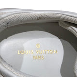 ルイ・ヴィトン LOUIS VUITTON タイムアウトラインローカットスニーカー ホワイト レザー レディース スニーカー