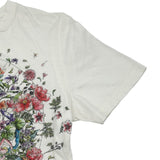 クリスチャン・ディオール Christian Dior ロゴプリント半袖Tシャツ 243T12A4456 ホワイト コットン レディース 半袖Ｔシャツ