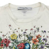 クリスチャン・ディオール Christian Dior ロゴプリント半袖Tシャツ 243T12A4456 ホワイト コットン レディース 半袖Ｔシャツ