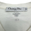 クリスチャン・ディオール Christian Dior ロゴプリント半袖Tシャツ 243T12A4456 ホワイト コットン レディース 半袖Ｔシャツ