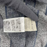 エルメス HERMES H柄長袖ニットセーター ネイビー カシミヤ メンズ セーター