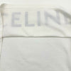 セリーヌ CELINE フロントロゴクロップド半袖Tシャツ 2V761671Q ホワイト コットン レディース 半袖Ｔシャツ