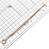 エルメス HERMES シェーヌダンクルエシャペブレス ピンクゴールド Au750 ジュエリー