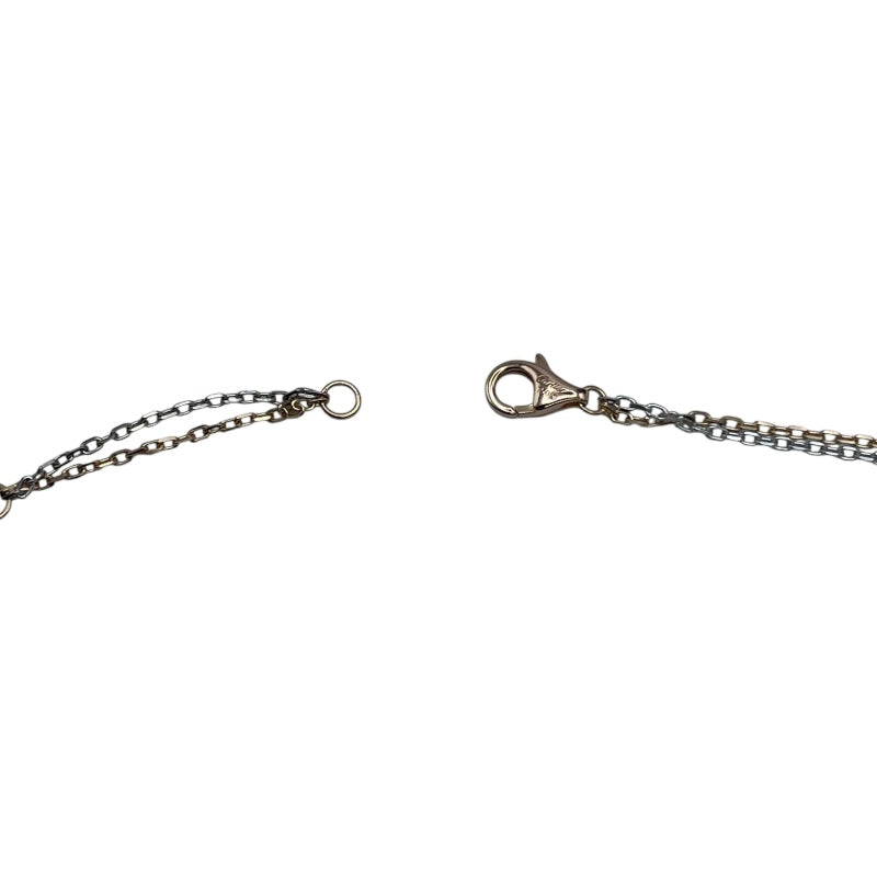 カルティエ Cartier ラブスリーフープネックレス ピンクゴールド/ホワイトゴールド 750/ダイヤモンド ダイヤモンド　 ジュエリー