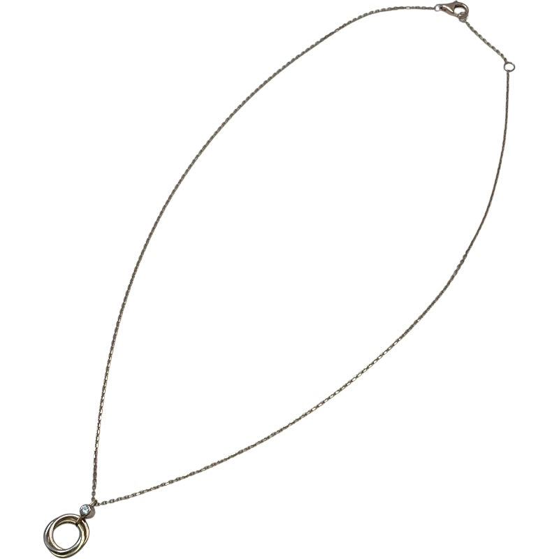 カルティエ Cartier トリニティリング ゴールド/ホワイトゴールド/ピンクゴールド Au750/ダイヤモンド ジュエリー