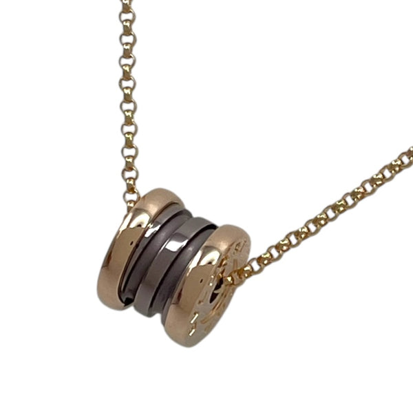 ブルガリ BVLGARI エレメントネックレス ピンクゴールド 750 ジュエリー