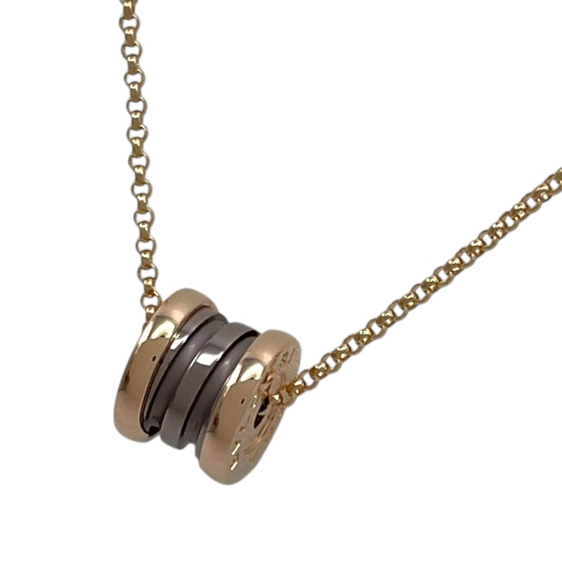 ブルガリ BVLGARI エレメントネックレス ピンクゴールド 750 ジュエリー