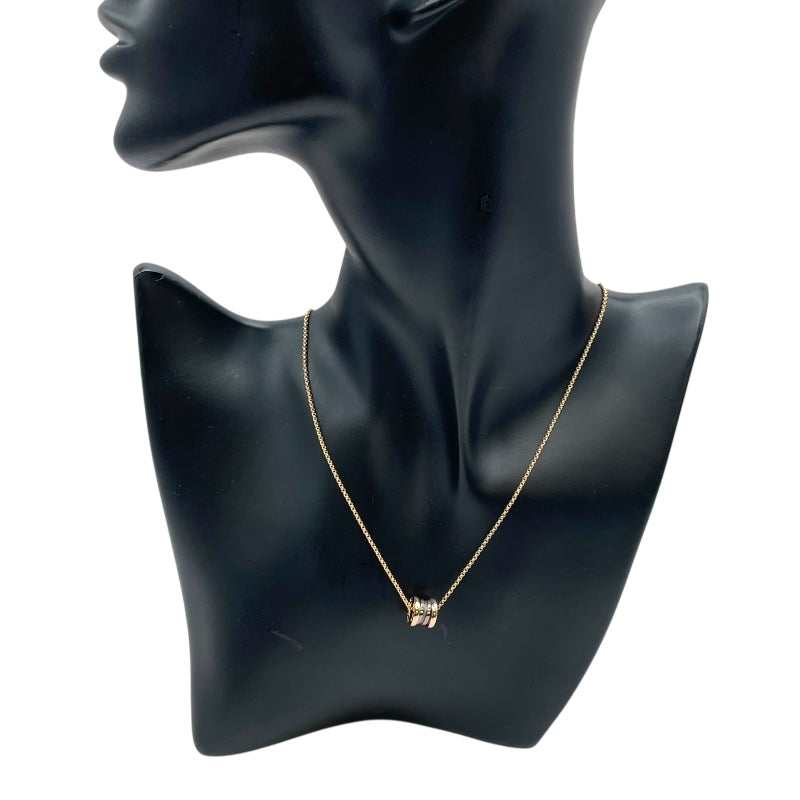 ブルガリ BVLGARI エレメントネックレス ピンクゴールド 750 ジュエリー