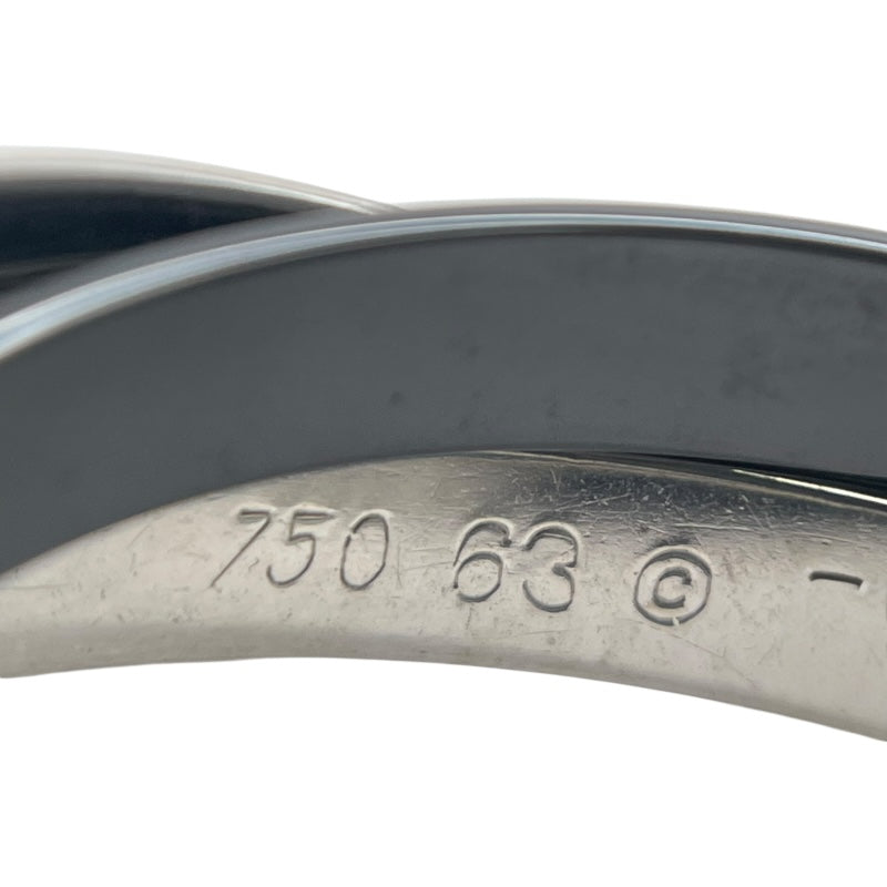 カルティエ Cartier トリニティリング B4234163 ホワイトゴールド/ブラック 750/セラミック メンズ リング・指輪