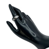 カルティエ Cartier トリニティリング B4234163 ホワイトゴールド/ブラック 750/セラミック メンズ リング・指輪