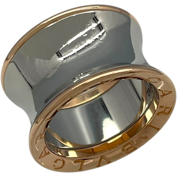 ブルガリ BVLGARI ビーゼロワンアニッシュカプーアリング ピンクゴールド 750/SS ジュエリー