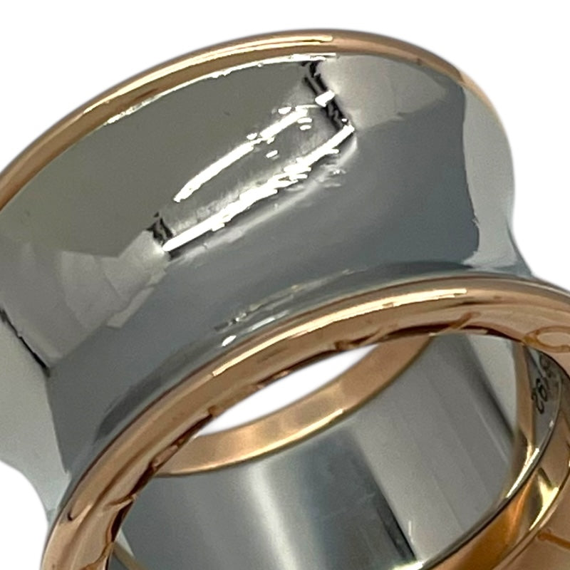ブルガリ BVLGARI ビーゼロワンアニッシュカプーアリング ピンクゴールド 750/SS ジュエリー
