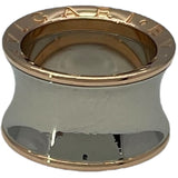 ブルガリ BVLGARI ビーゼロワンアニッシュカプーアリング ピンクゴールド 750/SS ジュエリー
