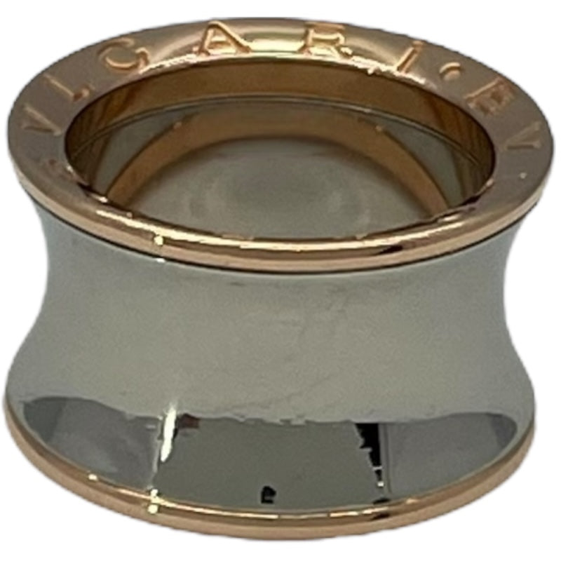 ブルガリ BVLGARI ビーゼロワンアニッシュカプーアリング ピンクゴールド 750/SS ジュエリー
