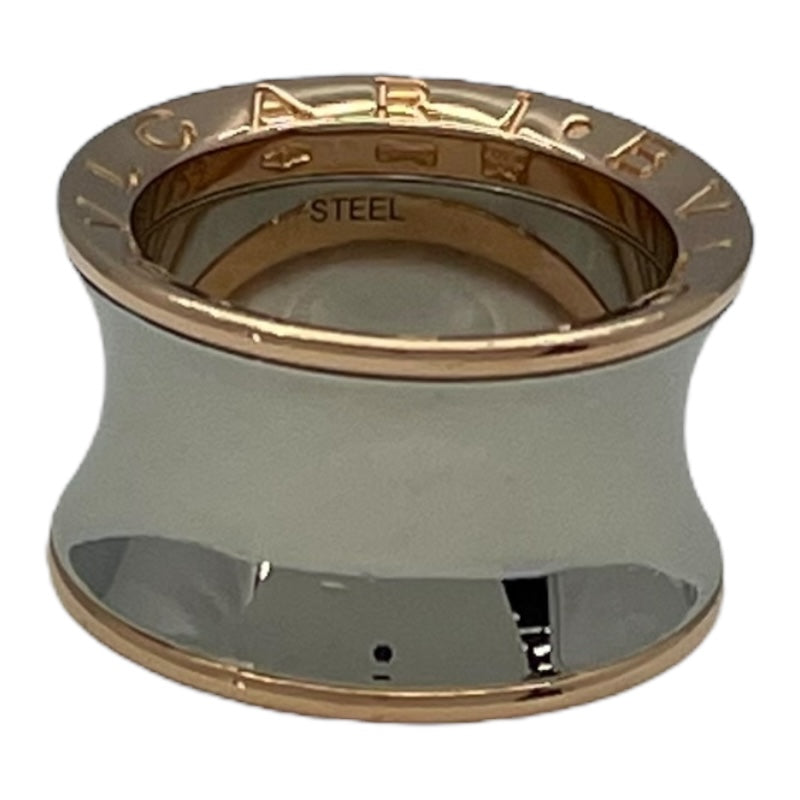 ブルガリ BVLGARI ビーゼロワンアニッシュカプーアリング ピンクゴールド 750/SS ジュエリー