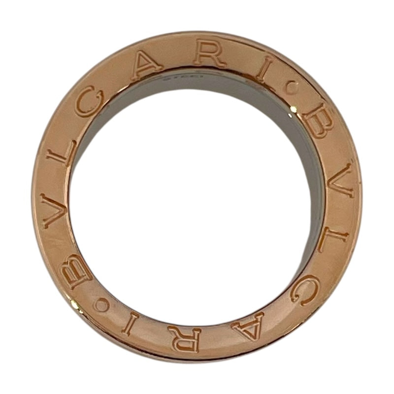 ブルガリ BVLGARI ビーゼロワンアニッシュカプーアリング ピンクゴールド 750/SS ジュエリー