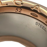 ブルガリ BVLGARI ビーゼロワンアニッシュカプーアリング ピンクゴールド 750/SS ジュエリー