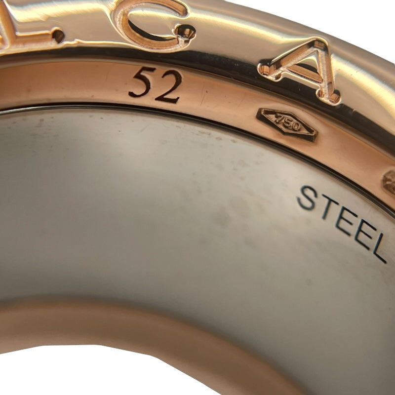 ブルガリ BVLGARI ビーゼロワンアニッシュカプーアリング ピンクゴールド 750/SS ジュエリー