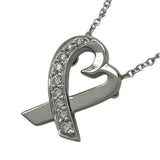 ティファニー TIFFANY＆CO ラビングハートネックレス ホワイトゴールド 750WG/ダイヤモンド ダイヤモンド　 ジュエリー