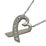 ティファニー TIFFANY＆CO ラビングハートネックレス ホワイトゴールド 750WG/ダイヤモンド ダイヤモンド　 ジュエリー