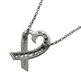 ティファニー TIFFANY＆CO ラビングハートネックレス ホワイトゴールド 750WG/ダイヤモンド ダイヤモンド　 ジュエリー
