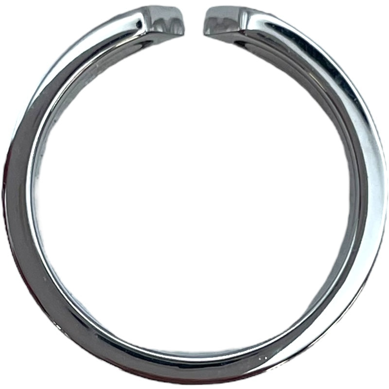 カルティエ Cartier C2リングSM ホワイトゴールド 750WG ジュエリー