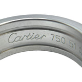 カルティエ Cartier C2リングSM ホワイトゴールド 750WG ジュエリー