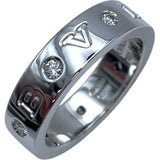 ブルガリ BVLGARI ローマンソルベダイヤリング ホワイトゴールド 750WG ジュエリー