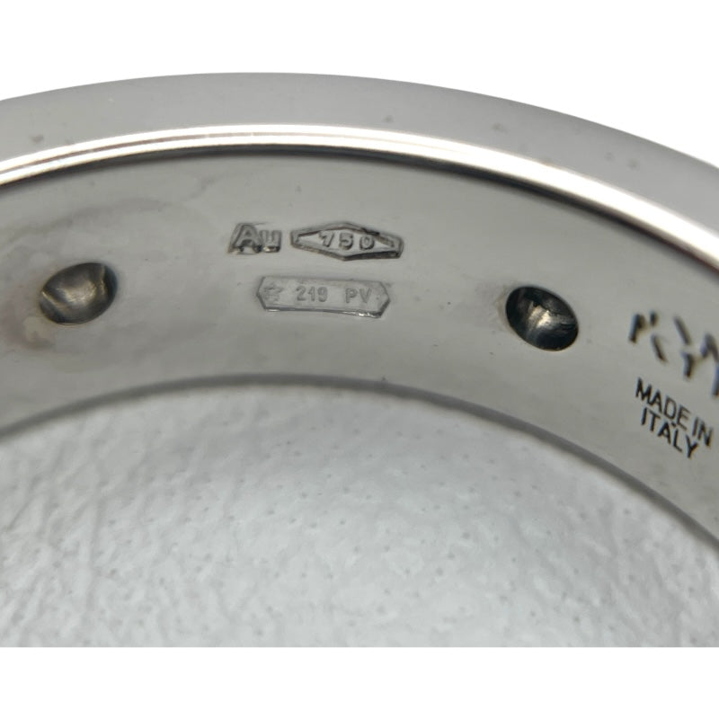 ブルガリ BVLGARI ローマンソルベダイヤリング ホワイトゴールド 750WG ジュエリー