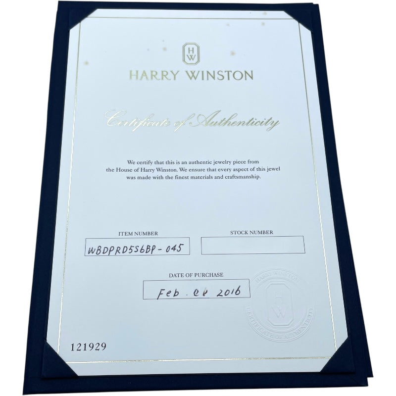 ハリーウィンストン HARRY WINSTON 5ストーンバンドリング プラチナ Pt950 ジュエリー