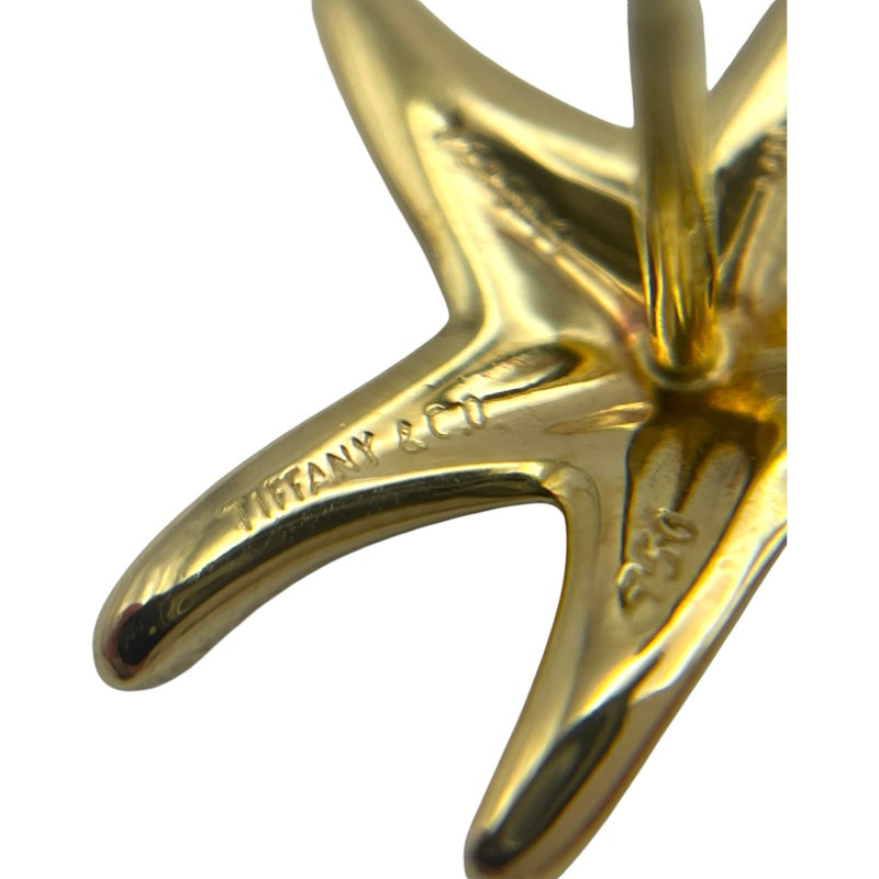 ティファニー TIFFANY＆CO スターフィッシュピアス ゴールド 750 ジュエリー
