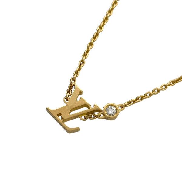 ルイ・ヴィトン LOUIS VUITTON イディールブロッサム ネックレス ゴールド Au750 ダイヤモンド ジュエリー