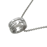 ブルガリ BVLGARI オープンパレンテシネックレス ホワイトゴールド 750 ジュエリー