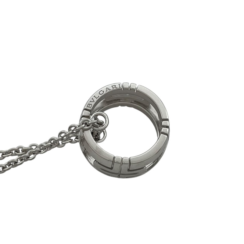 ブルガリ BVLGARI オープンパレンテシネックレス ホワイトゴールド 750 ジュエリー