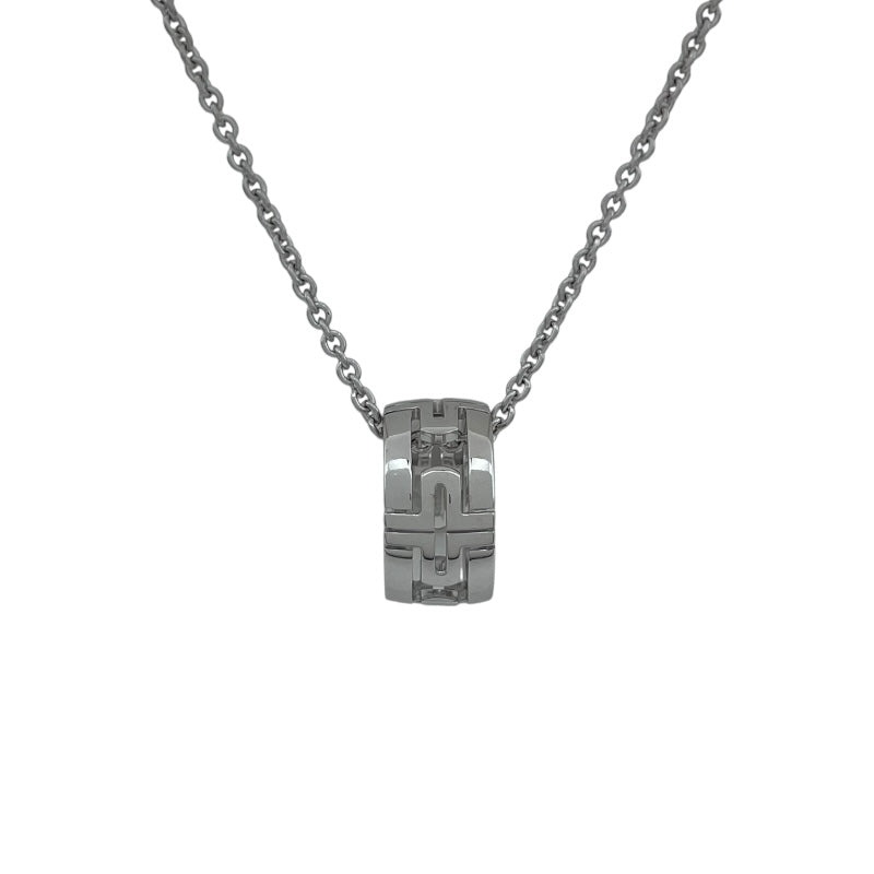 ブルガリ BVLGARI オープンパレンテシネックレス ホワイトゴールド 750 ジュエリー