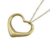 ティファニー TIFFANY＆CO オープンハートネックレス ゴールド 18K ジュエリー