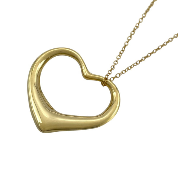 ティファニー TIFFANY＆CO オープンハートネックレス ゴールド 18K ジュエリー
