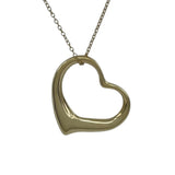 ティファニー TIFFANY＆CO オープンハートネックレス ゴールド 18K ジュエリー