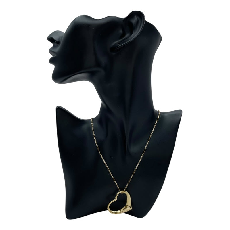 ティファニー TIFFANY＆CO オープンハートネックレス ゴールド 18K ジュエリー