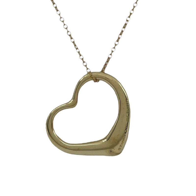ティファニー TIFFANY＆CO オープンハートネックレス ゴールド 18K ジュエリー