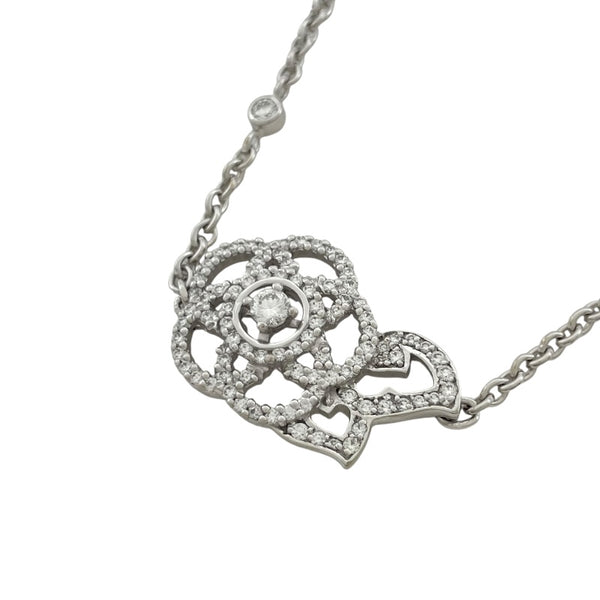 シャネル CHANEL カメリアブレスレット ホワイトゴールド Au750 ダイヤモンド ジュエリー