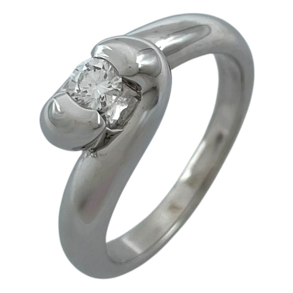 ショーメ CHAUMET ターバンリング ホワイトゴールド Au750 ダイヤモンド ジュエリー