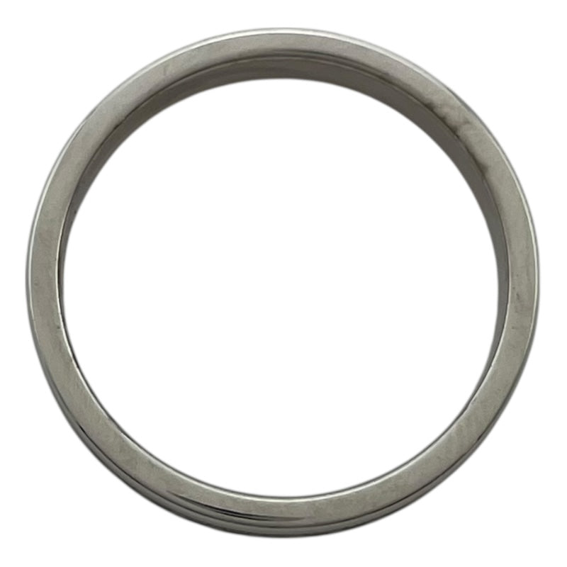 ブシュロン BOUCHERON キャトル ブラックリング ハーフ ホワイトゴールド Au750 セラミック ジュエリー
