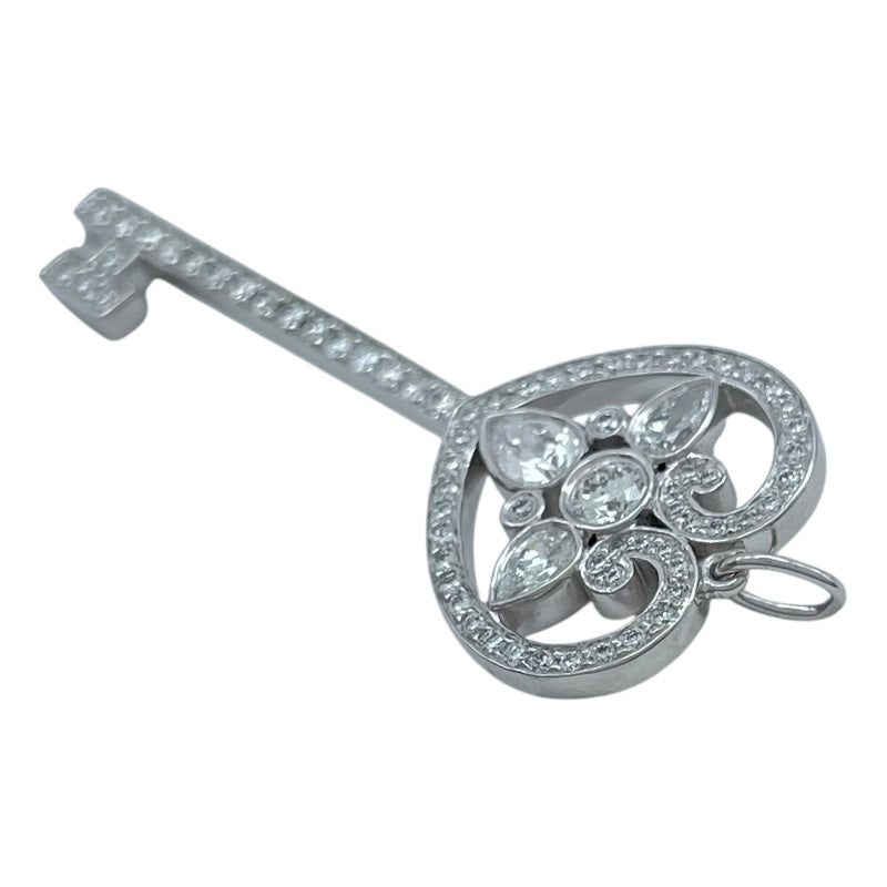 ティファニー TIFFANY＆CO オルネート ハートキー トップ プラチナ Pt950 ダイヤモンド ジュエリー
