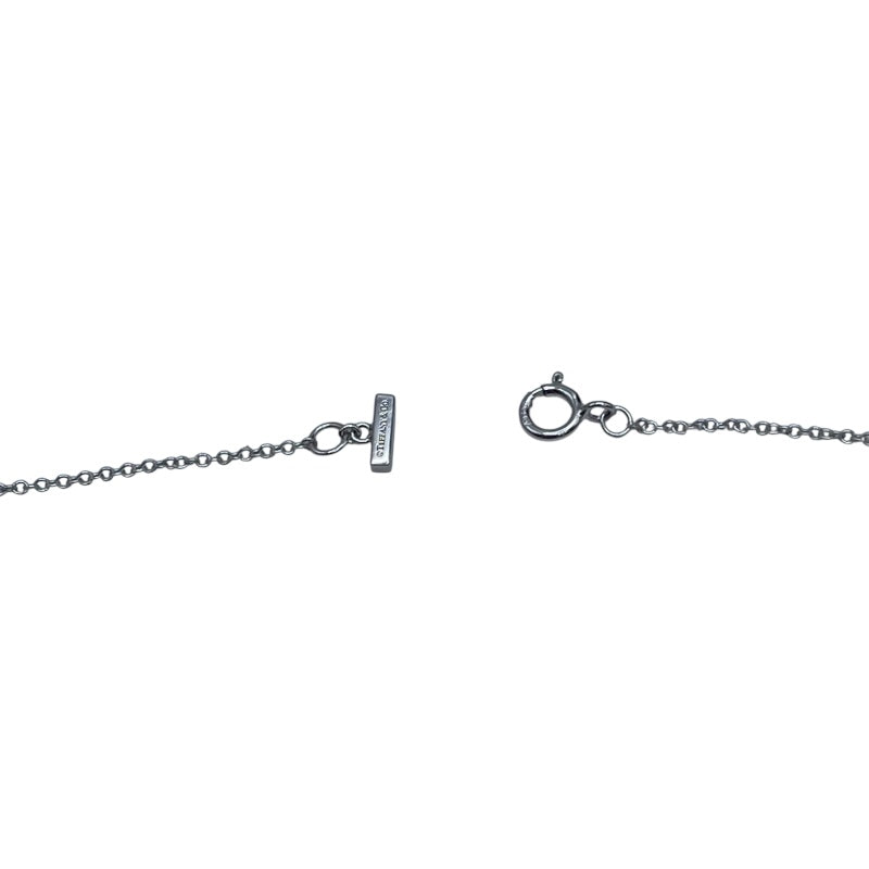 ティファニー TIFFANY＆CO Tサークルネックレス ホワイトゴールド Au750/ターコイズ ジュエリー