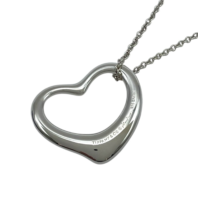 ティファニー TIFFANY＆CO オープンハートネックレス シルバー 925 ジュエリー