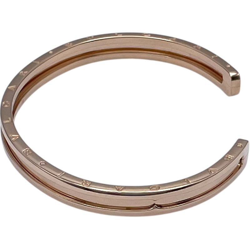 ブルガリ BVLGARI ビーゼロワンオープンバングル ピンクゴールド Au750 ジュエリー