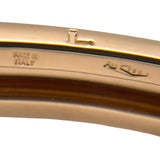 ブルガリ BVLGARI ビーゼロワンオープンバングル ピンクゴールド Au750 ジュエリー